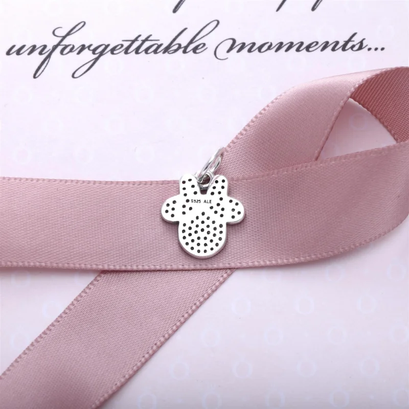 (imagem para) Pingente Pandora de prata Disney, Espumante Minnie Icon - Visualizar 3