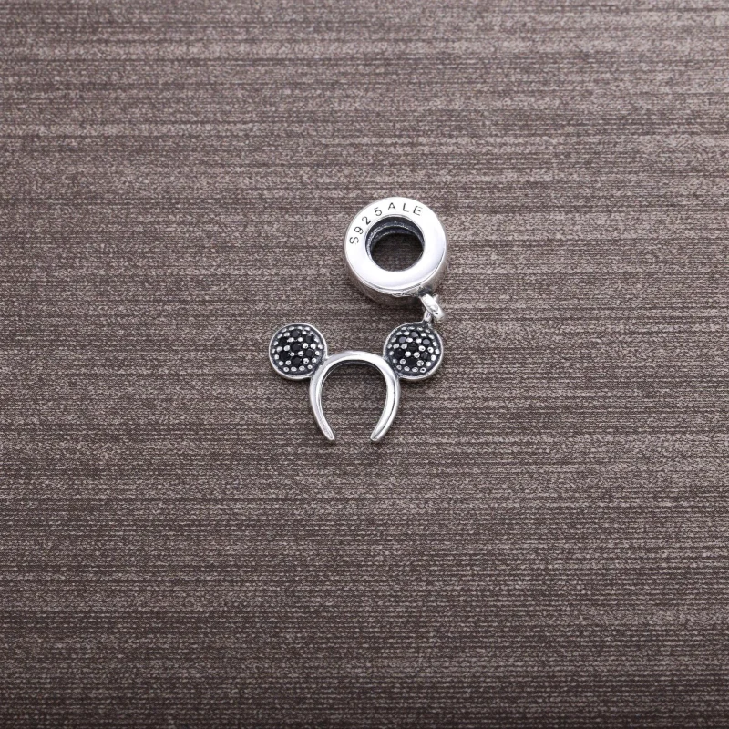 (imagem para) Pingente Pandora de prata Disney, Mickey Headband - Visualizar 2