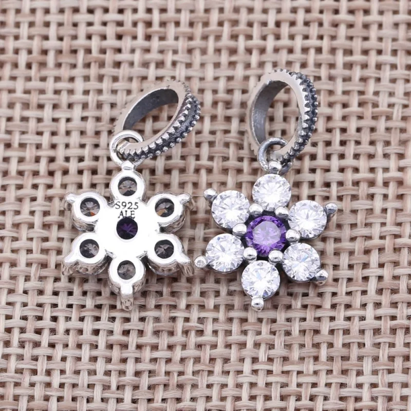 (imagem para) Pingente PANDORA Forget-me-Not Flor da Recordação - 791833ACZ - Visualizar 3