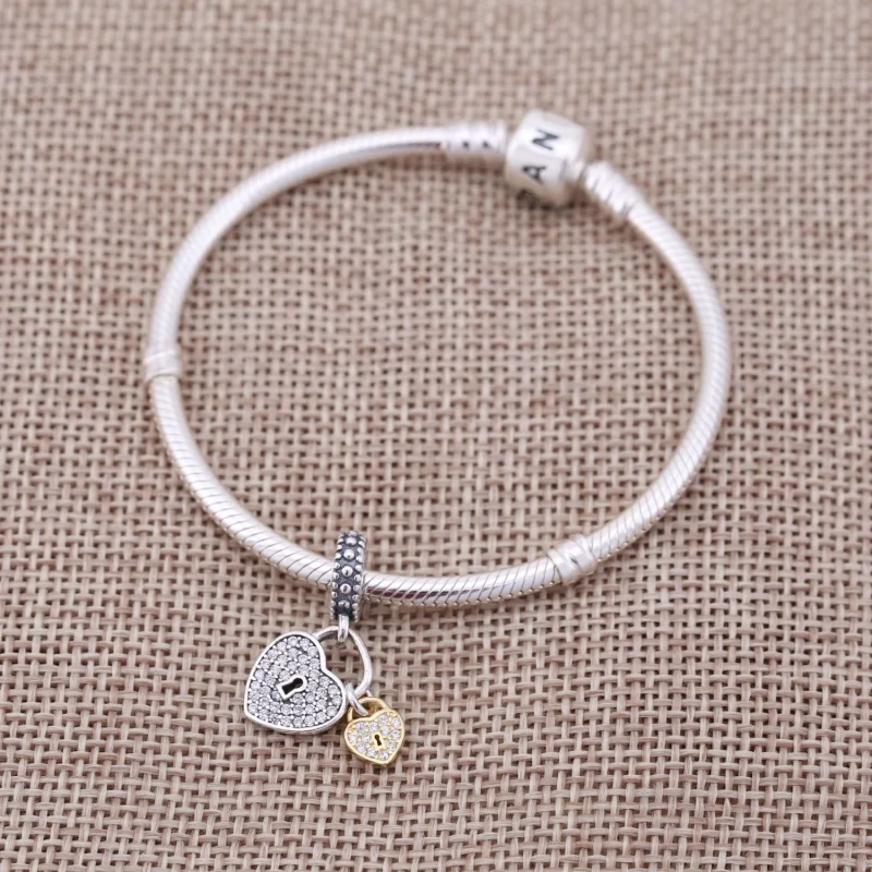 (imagem para) Pingente PANDORA Love Locks - 791807CZ - Visualizar 2