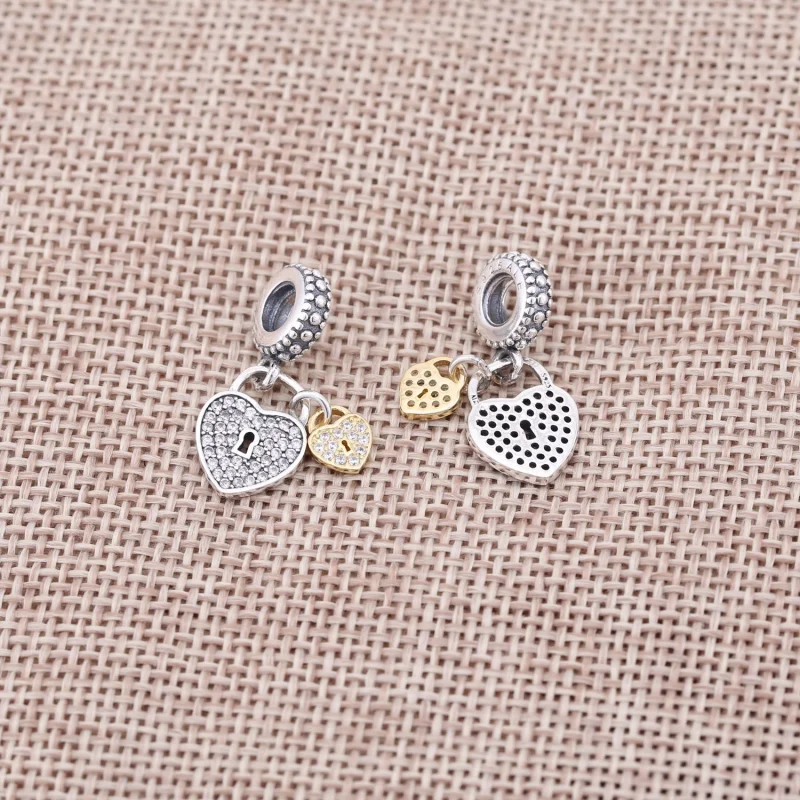 (imagem para) Pingente PANDORA Love Locks - 791807CZ - Visualizar 3