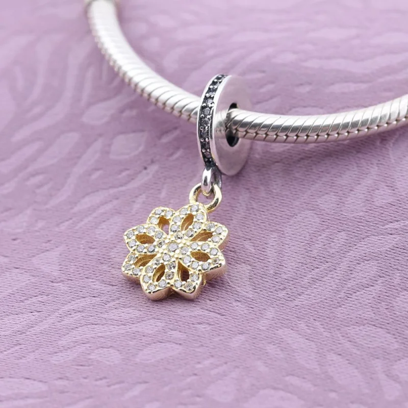 (imagem para) Charm PANDORA Luz da Flor - 791757CZ - Visualizar 2