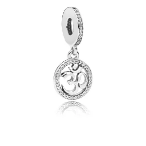(imagem para) Pingente PANDORA Mantra "Om" - 797584CZ