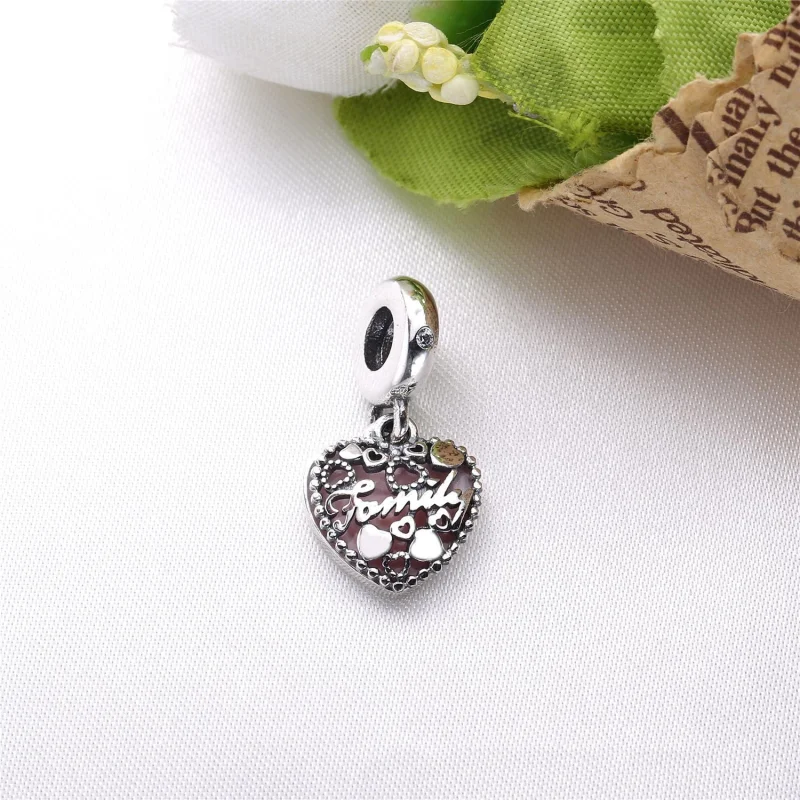 (imagem para) Pingente PANDORA "O Amor constrói a Família" - 796459EN28 - Visualizar 2