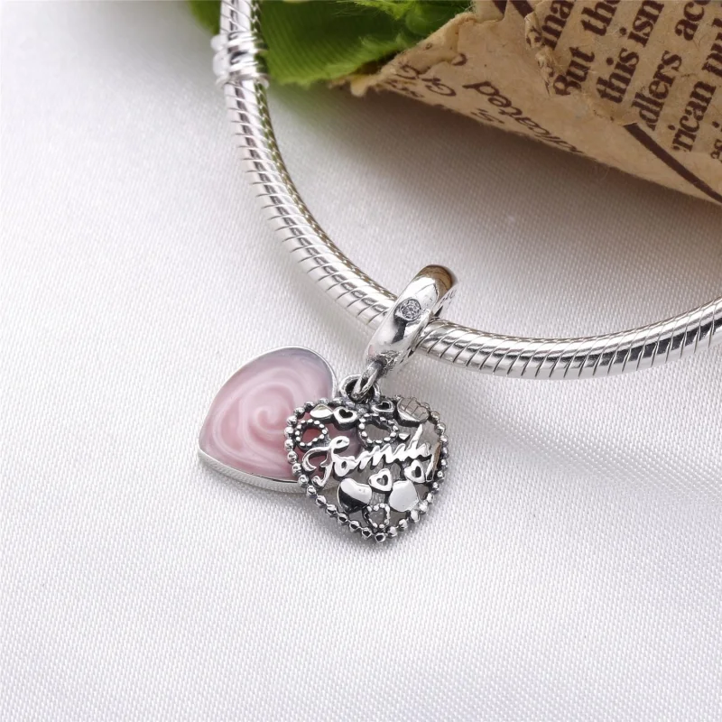 (imagem para) Pingente PANDORA "O Amor constrói a Família" - 796459EN28 - Visualizar 3