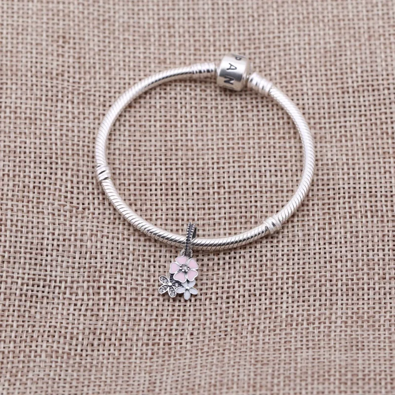 (imagem para) Pingente PANDORA Poesia das Flores - 791824ENMX - Visualizar 2