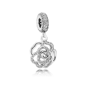 (imagem para) Pingente PANDORA Rosa Brilhante - 791526CZ