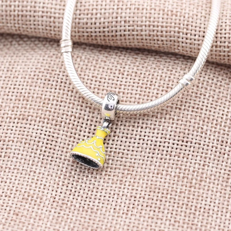 (imagem para) Pingente PANDORA Vestido Bela - 791576ENMX - Visualizar 2