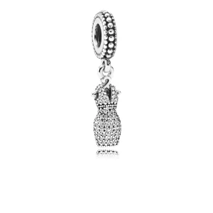 (imagem para) Pingente PANDORA Vestido Deslumbrante - 792062CZ