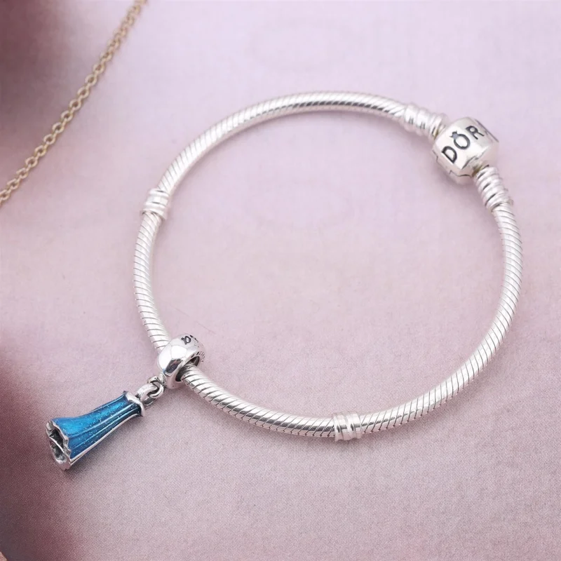 (imagem para) Pingente PANDORA Vestido Elsa - 791590ENMX - Visualizar 2