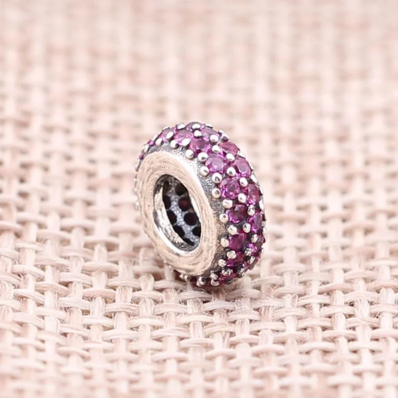(imagem para) Separador PANDORA Pavê Inspiração Roxo - 791359CFP - Contas - Visualizar 2