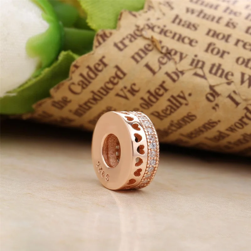 (imagem para) Separador ROSETM PANDORA Signature - Corações e Pavê - 787415CZ - Visualizar 2