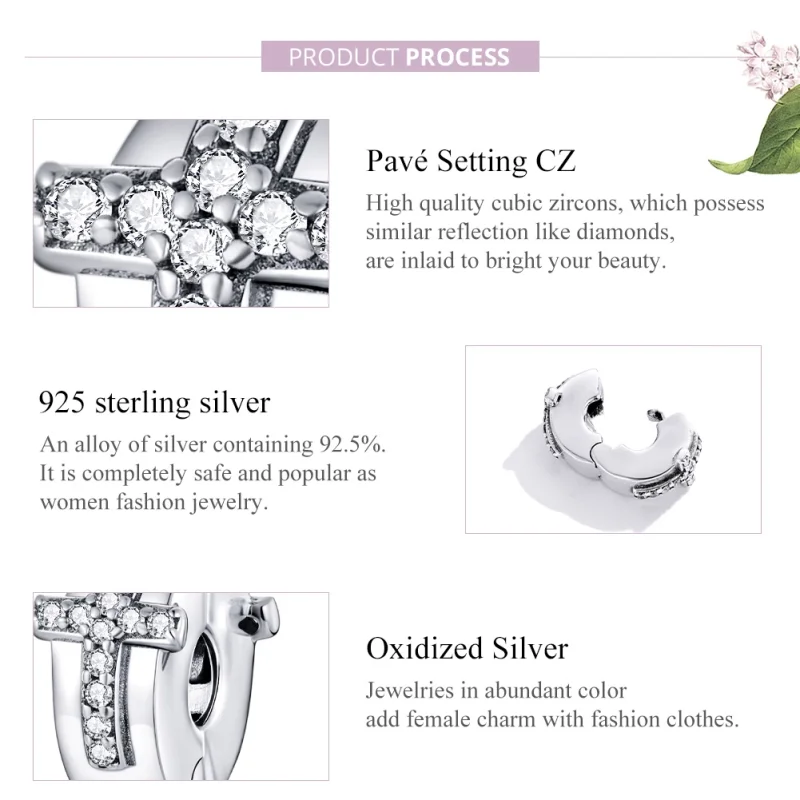 (imagem para) Clipe De Prata cruz life Pandora - SCC1497 - Visualizar 8