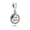 Charm PANDORA de Prata Pendente Mãe Amada - 791127CZ Charm PANDORA de Prata Pendente Mãe Amada - 791127CZ