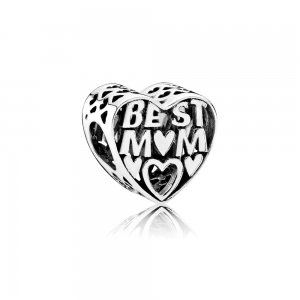 Charm PANDORA "A Melhor Mãe" - 791882 Charm PANDORA "A Melhor Mãe" - 791882