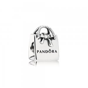 Charm berloques de Prata Sacola PANDORA - 791184 Charm berloques de Prata Sacola PANDORA - 791184
