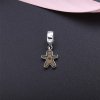 Charm PANDORA de Prata Esmaltado Pendente Ginger Bread - 790997EN29