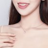 Colar Coração Cintilante estilo Pandora - SCN347