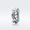 Separador Folhas Brancas estilo Pandora - SCC597
