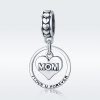 Charm Pendente Com amor, mãe estilo Pandora - SCC649