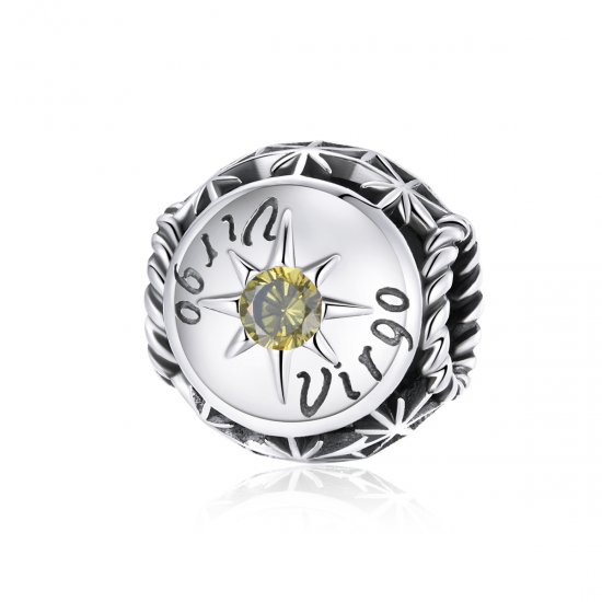 Charm Virgem Brilhante estilo Pandora - SCC1725-6  Clique na imagem para fechar