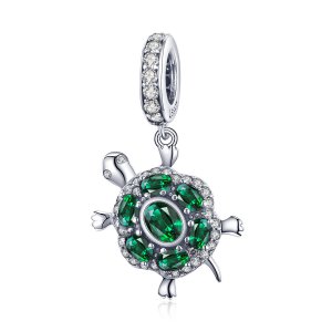 Charm Pendente Tartaruga estilo Pandora - SCC1017 Charm Pendente Tartaruga estilo Pandora - SCC1017