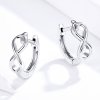 Brinco Argolas Amor infinito estilo Pandora - SCE743