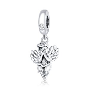 Charm Pendente Anjinho estilo Pandora - SCC1686 Charm Pendente Anjinho estilo Pandora - SCC1686