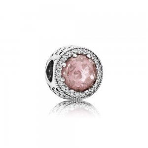 Charm PANDORA Radiante Rosa Blush - 791725NBP