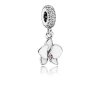 Pingente PANDORA Brilhante Orquídea Branca - Flor da Pureza do Amor Pingente PANDORA Brilhante Orquídea Branca - Flor da Pureza do Amor
