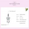Charm Pendente Coração da Árvore Familiar Openwork estilo Pandora - SCC1445