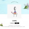 Charm Pendente Camelo life Pandora - SCC1376