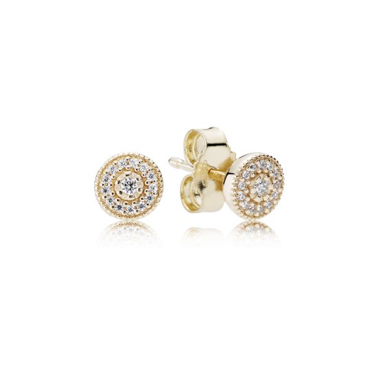 Brinco PANDORA Petit Pólen de Ouro  Clique na imagem para fechar