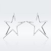 Brincos Petit Estrela moderna estilo Pandora - SCE107