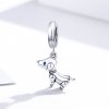 Charm Pendente Cão robô estilo Pandora - SCC1468