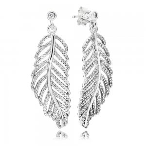 Brinco PANDORA Plumas - 290584CZ Brinco PANDORA Plumas - 290584CZ