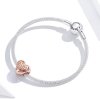 Charm Árvore Genealógica Rosa estilo Pandora Rosa - BSC215