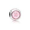 Charm PANDORA Gotas Radiantes Rosa - 792095PCZ