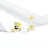 Brincos Petit Urso fofo estilo Pandora - SCE788