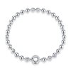 Pulseira Contas de Prata estilo Pandora - SCB208 Pulseira Contas de Prata estilo Pandora - SCB208