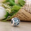 Charm berloques PANDORA Rodeado De Amor Azul