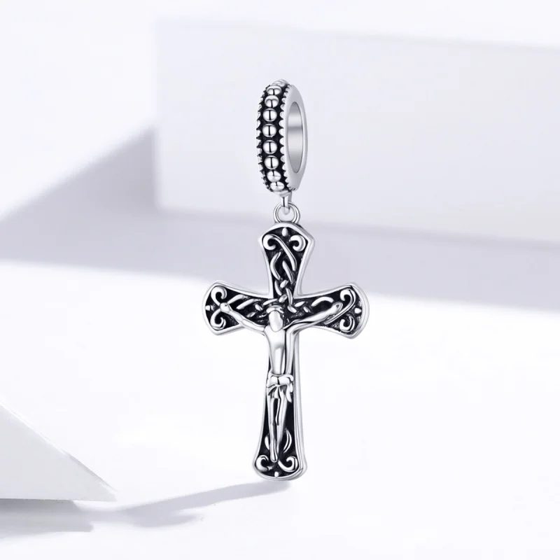 (imagem para) Charm Pendente A cruz de jesus estilo Pandora - SCC1407 - Visualizar 2