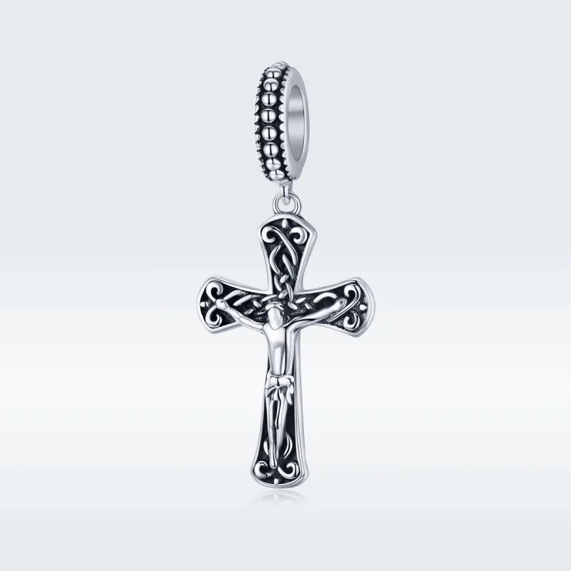 (imagem para) Charm Pendente A cruz de jesus estilo Pandora - SCC1407 - Visualizar 5