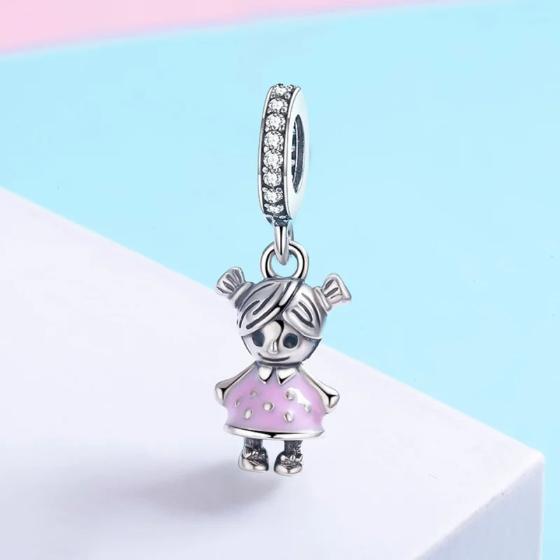 (imagem para) Charm Pendente A vida perfeita é doce estilo Pandora - SCC543 - Visualizar 3