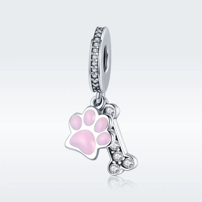 (imagem para) Charm Pendente Amante de animais de estimação estilo Pandora - SCC452 - Visualizar 2