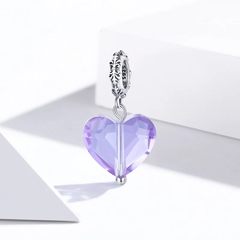 (imagem para) Charm Pendente Amor Romático estilo Pandora - SCC1816 - Visualizar 2