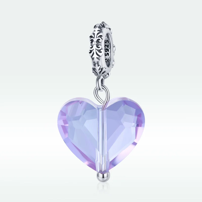 (imagem para) Charm Pendente Amor Romático estilo Pandora - SCC1816 - Visualizar 5