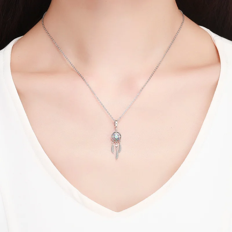 (imagem para) Charm Pendente Apanhador de Sonhos estilo Pandora - SCC961 - Visualizar 5