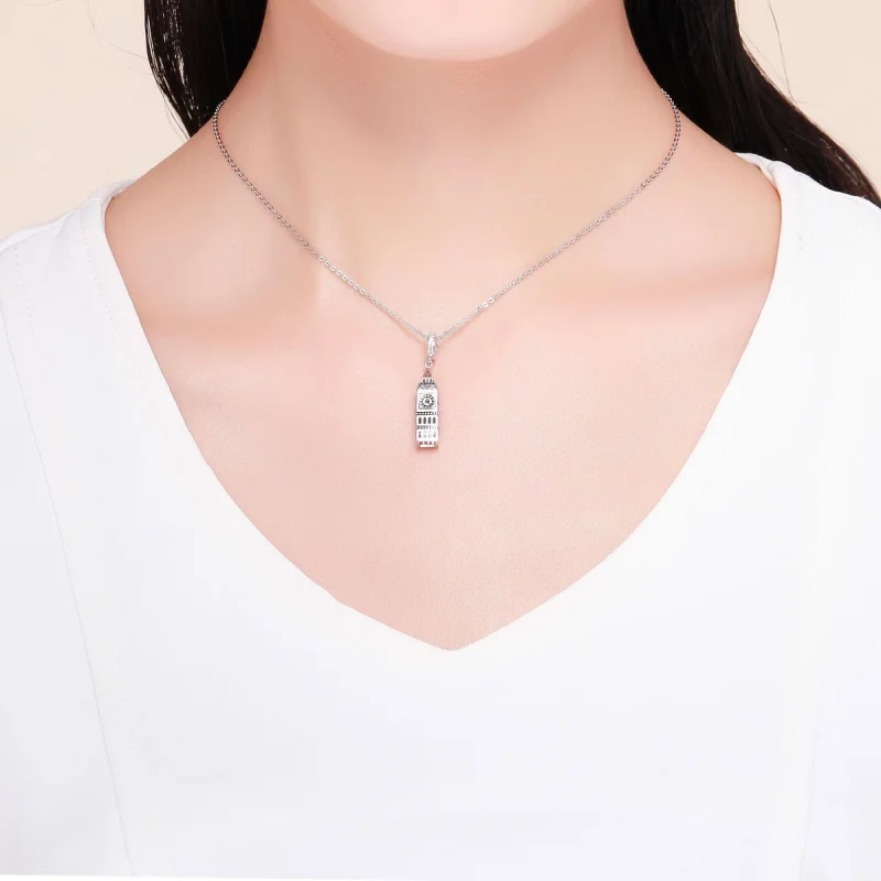 (imagem para) Charm Pendente Big Ben da Grã-Bretanha estilo Pandora - SCC868 - Visualizar 5