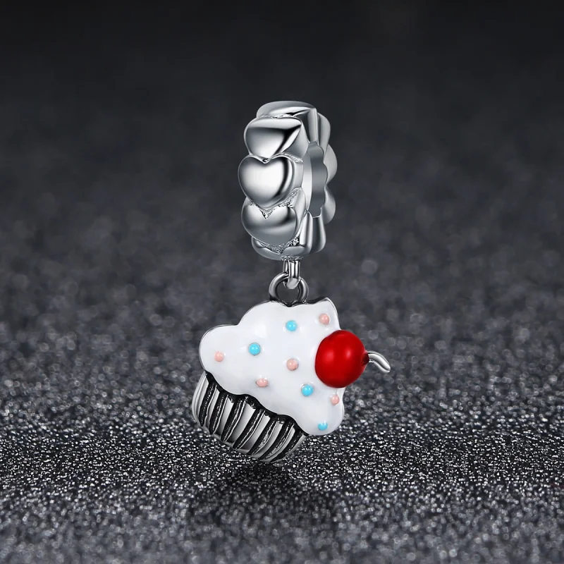 (imagem para) Charm Pendente Bolos de copo estilo Pandora - SCC350 - Visualizar 2